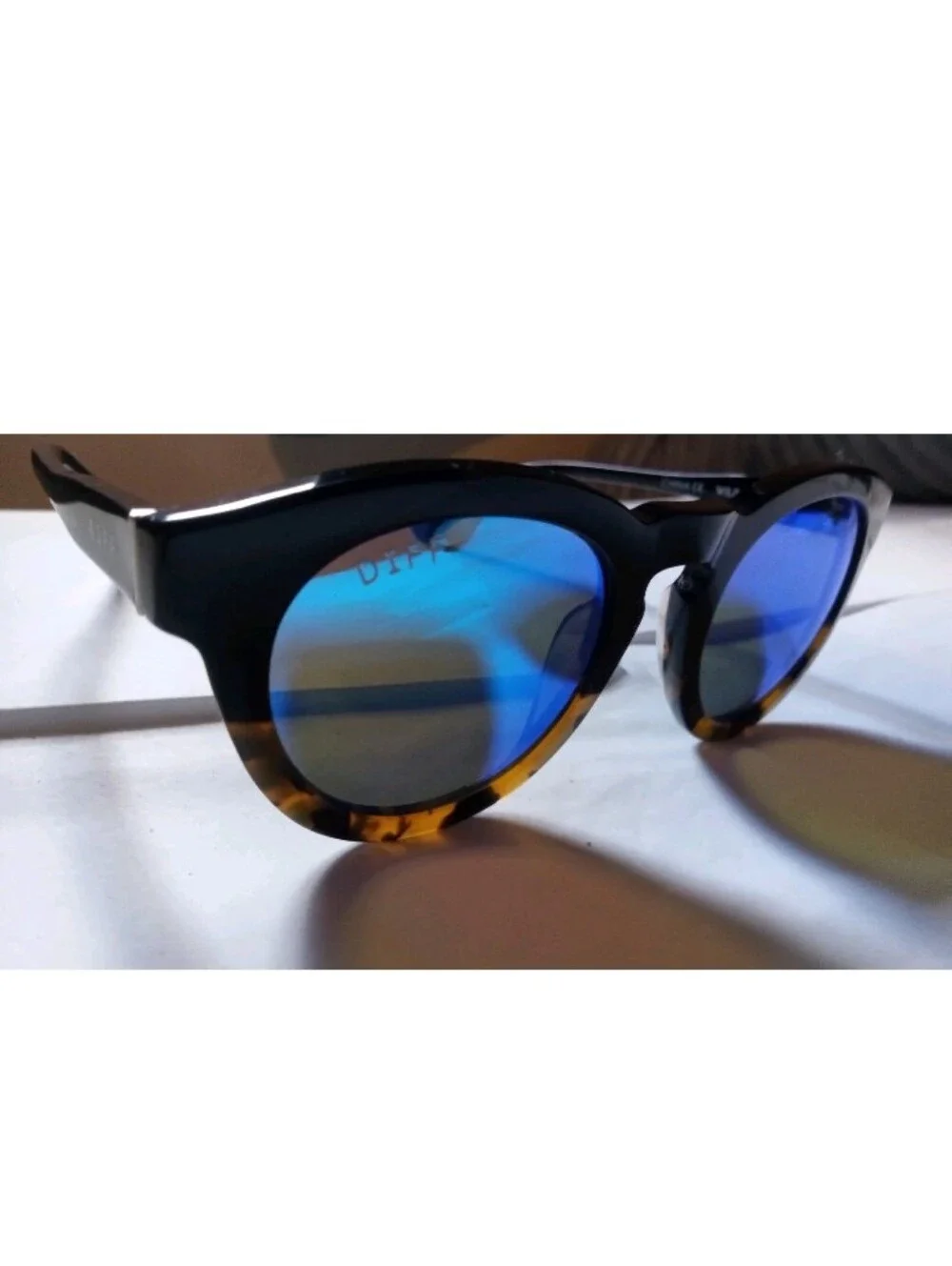 Diff Eyewear Handmade Acetate Sunglasses Wild+Free Tortoise Shell